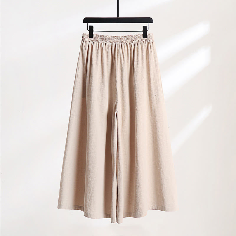 Buddha Stones, 2 sztuki, jesienny, sznurowany, bawełniany kimono, spodnie do kostek z szerokimi nogawkami i kieszeniami, męski zestaw do medytacji - image 16