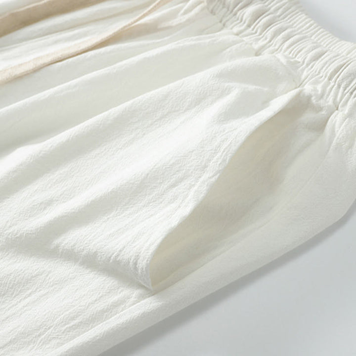 Buddha Stones, 2 szt., jesienny, sznurowany, bawełniany kimono, spodnie ściągane sznurkiem i kieszeniami, męski zestaw do medytacji - image 15