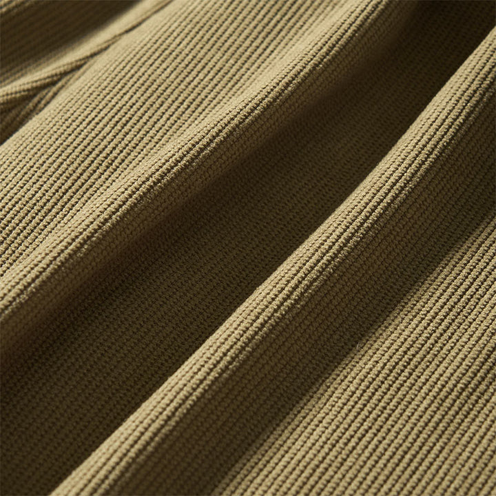 Spodnie damskie haremowe Buddha Stones Commute Fall Corduroy z wysokim stanem i kieszeniami - image 8