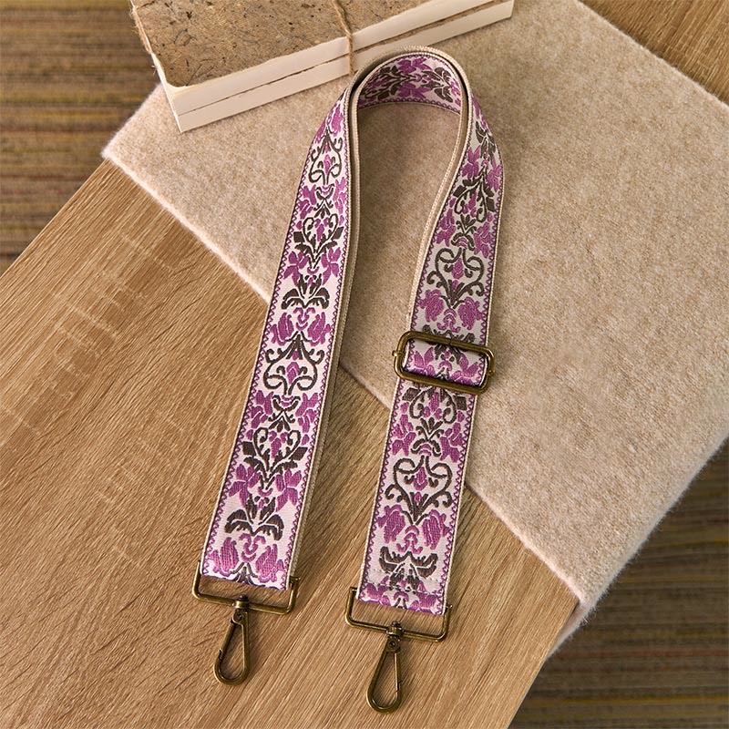 Buddha Stones, czeskie kwiaty, geometryczny haft, regulowane torebki na ramię, paski do torebki, wymiana - image 8