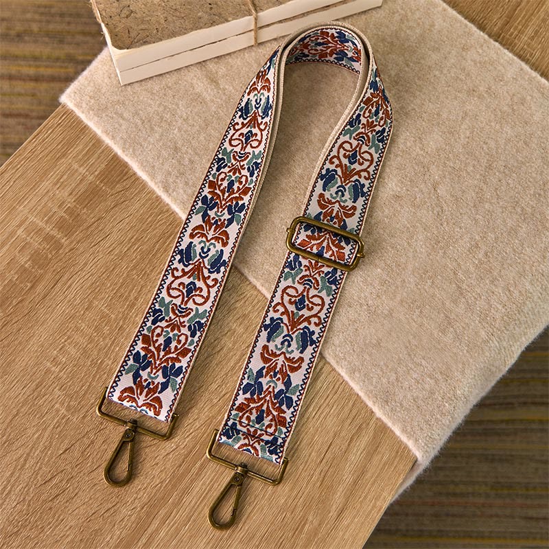 Buddha Stones, czeskie kwiaty, geometryczny haft, regulowane torebki na ramię, paski do torebki, wymiana - image 10