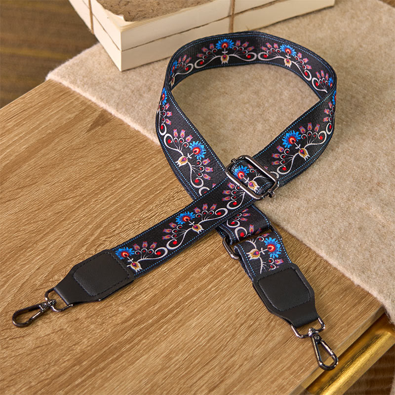 Buddha Stones, czeski kwiat powojnika, regulowane torebki na ramię, paski zamienne - image 1