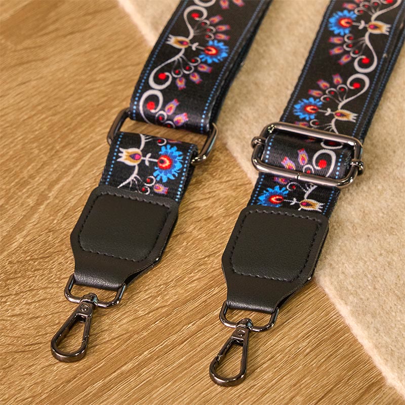 Buddha Stones, czeski kwiat powojnika, regulowane torebki na ramię, paski zamienne - image 4