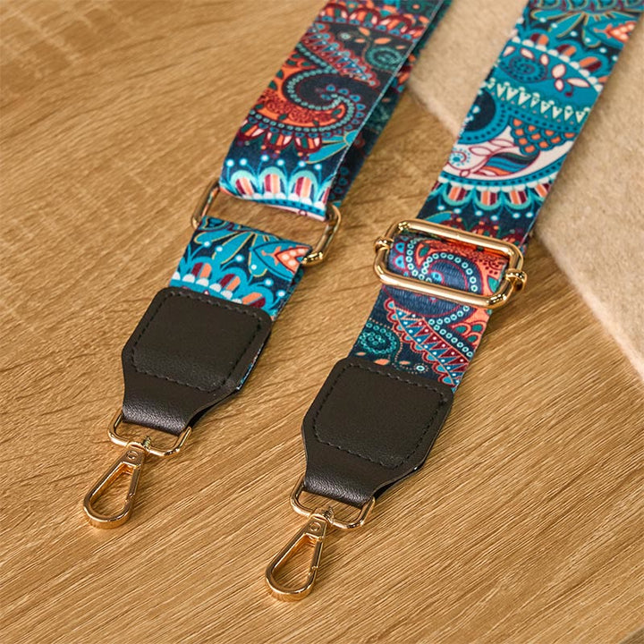 Buddha Stones Czeskie Słonecznikowe Oczy Regulowane Torebki Torebka na Ramię Crossbody Paski Wymienne - image 4