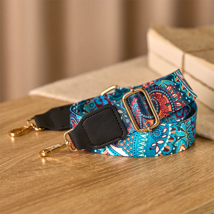 Buddha Stones Czeskie Słonecznikowe Oczy Regulowane Torebki Torebka na Ramię Crossbody Paski Wymienne - image 3