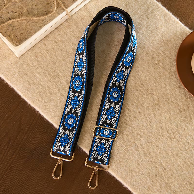 Buddha Stones, czeski okrągły kwiat, geometryczny haft, regulowane torebki na ramię, pasek na ramię, wymiana - image 10