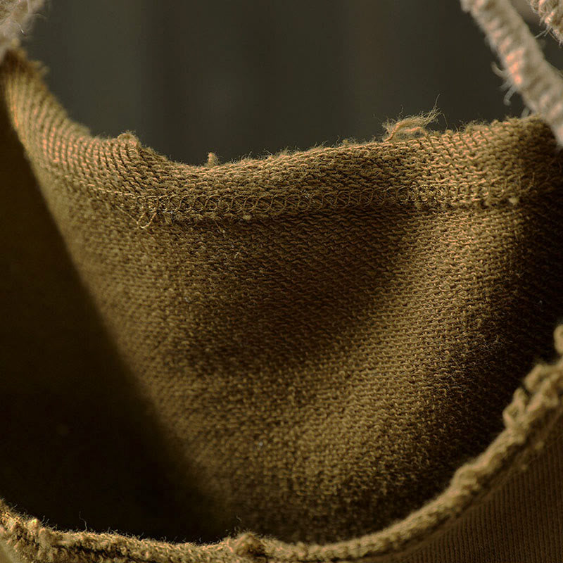 Koszula damska z bawełny Buddha Stones Fall z okrągłym dekoltem i długim rękawem - image 8