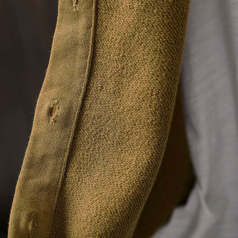 Koszula damska z bawełny Buddha Stones Fall z okrągłym dekoltem i długim rękawem - image 10