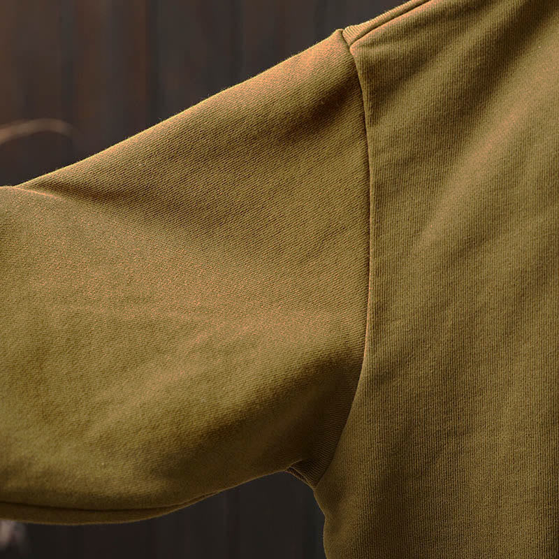 Koszula damska z bawełny Buddha Stones Fall z okrągłym dekoltem i długim rękawem - image 15