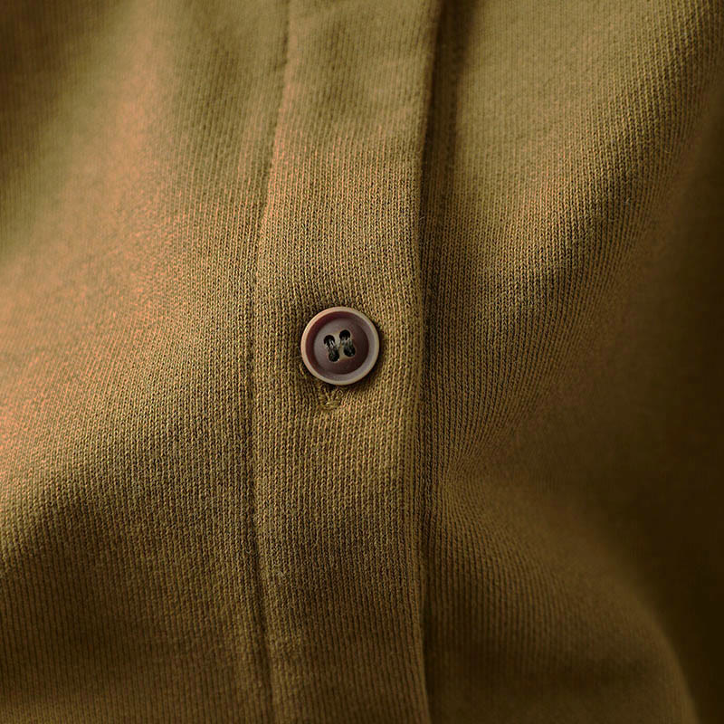 Koszula damska z bawełny Buddha Stones Fall z okrągłym dekoltem i długim rękawem - image 4