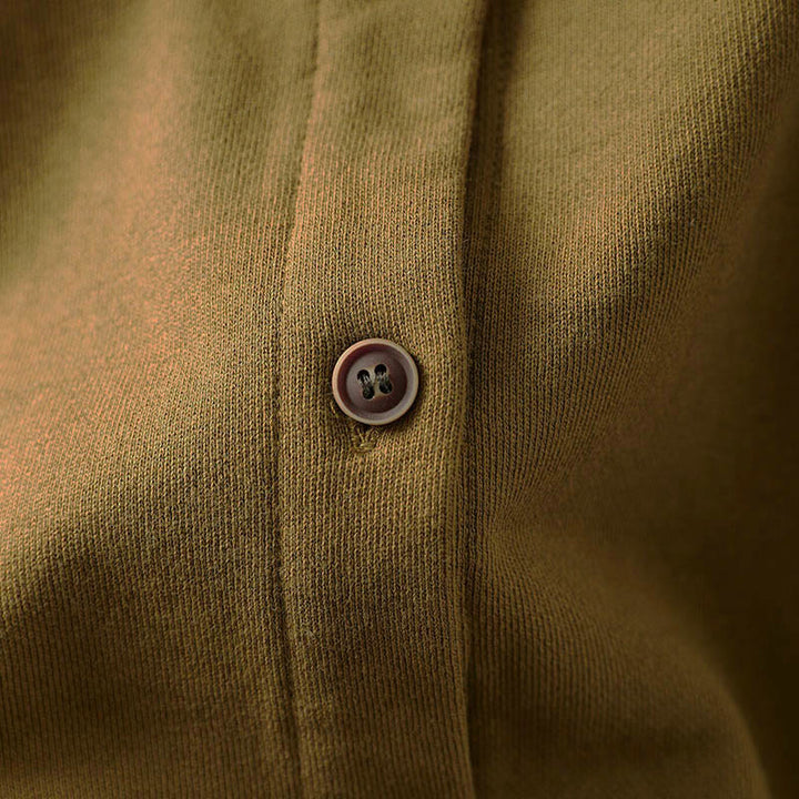 Koszula damska z bawełny Buddha Stones Fall z okrągłym dekoltem i długim rękawem - image 4