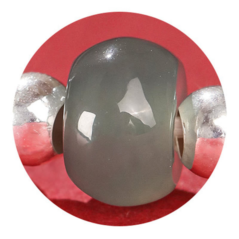 Bransoletka z błogosławieństwem z czerwonego sznurka z jadeitu cynobrowego i Buddha Stones z roku konia - image 14