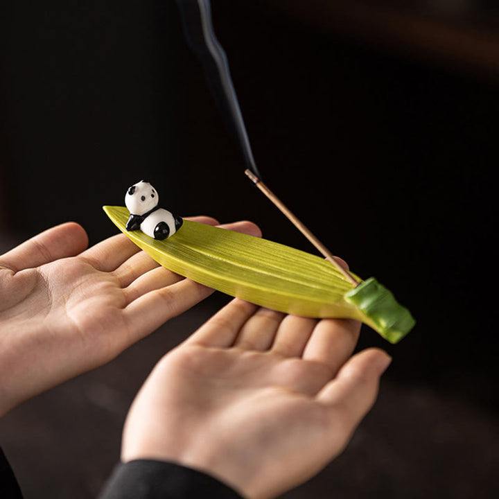 Kadzielnica do dekoracji domu z Buddha Stones Panda - image 6