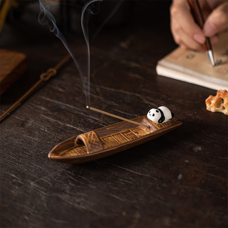 Kadzielnica do dekoracji domu z Buddha Stones Panda - image 1