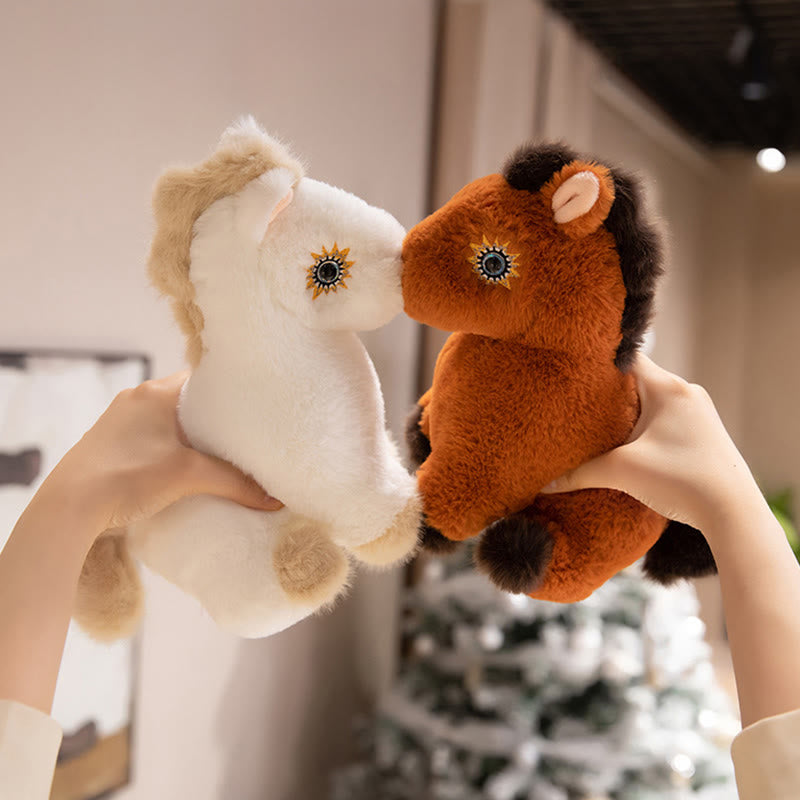 Buddha Stones Rok konia pluszowa lalka kucyk dekoracja domu - image 7