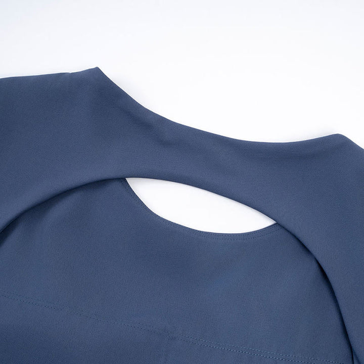 Biustonosz sportowy z długim rękawem i odkrytymi plecami Buddha Stones, do jogi i fitnessu, damski top bez rękawów - image 15