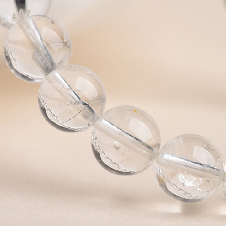 Bransoletka medytacyjna z ochroną diamentową z Buddha Stones Herkimer - image 15