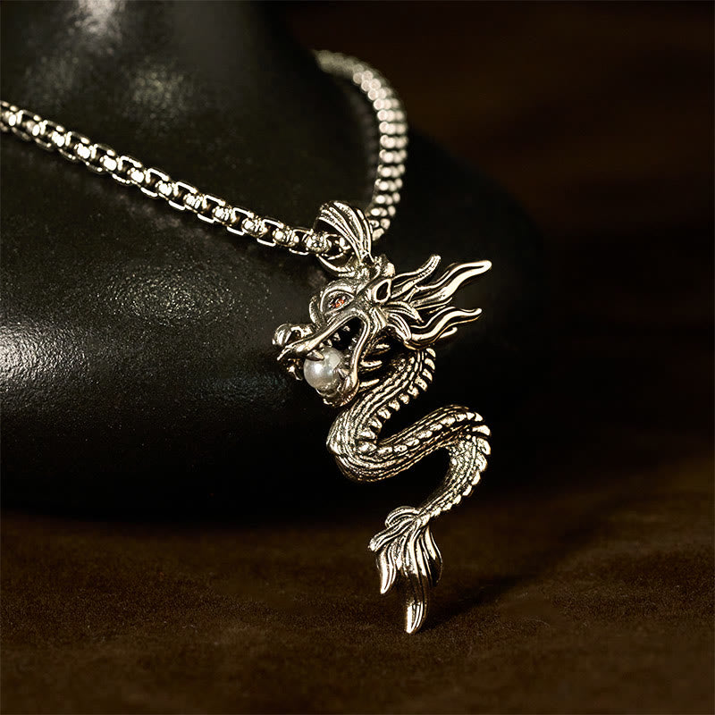 Naszyjnik z wisiorkiem "Smok z Miedzi i Buddha Stones" zapewniający równowagę szczęścia - image 1