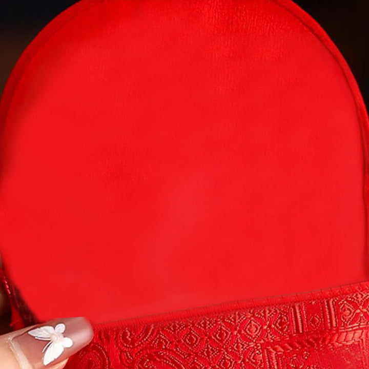 Buddha Stones Rok Konia 2026 Nowy Rok Fu Postać Szczęśliwy Haft Chińska Czerwona Koperta - image 10