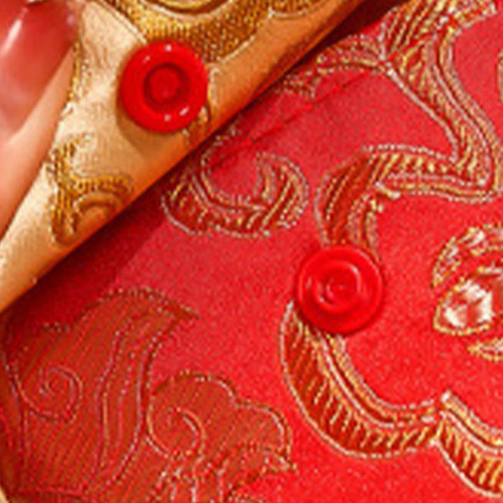 Buddha Stones Rok Konia 2026 Nowy Rok Fu Postać Szczęśliwy Haft Chińska Czerwona Koperta - image 12