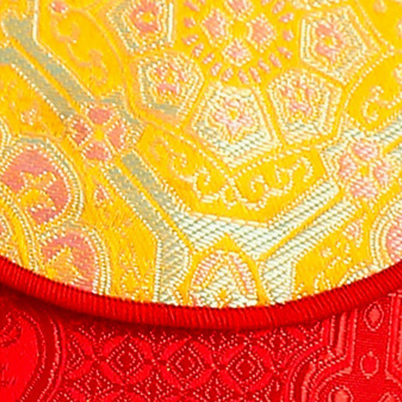 Buddha Stones Rok Konia 2026 Nowy Rok Fu Postać Szczęśliwy Haft Chińska Czerwona Koperta - image 4