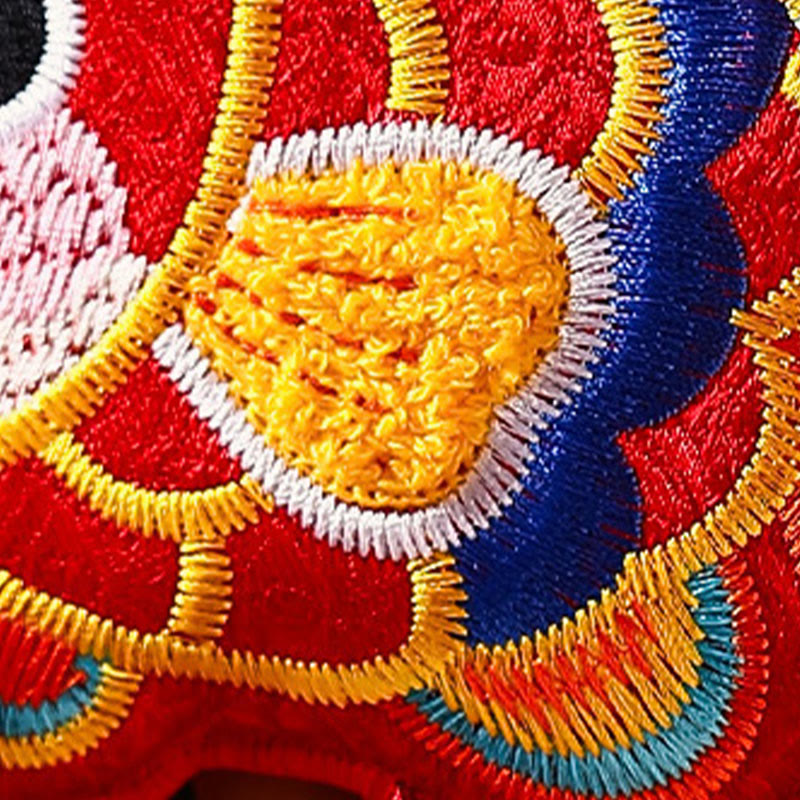 Buddha Stones Rok Konia 2026 Nowy Rok Fu Charakter Haft Chwost Chińska Czerwona Koperta - image 8