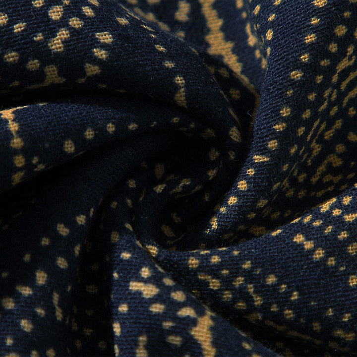 Buddha Stones, geometryczne, kwiatowe paski, motyle, atrament, kurtka męska, kimono bawełniane, z otwartym przodem i krótkim rękawem - image 9