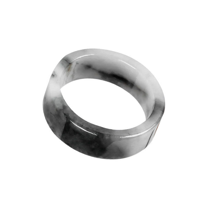 Buddha Stones Pierścień szczęścia z jadeitu - image 8