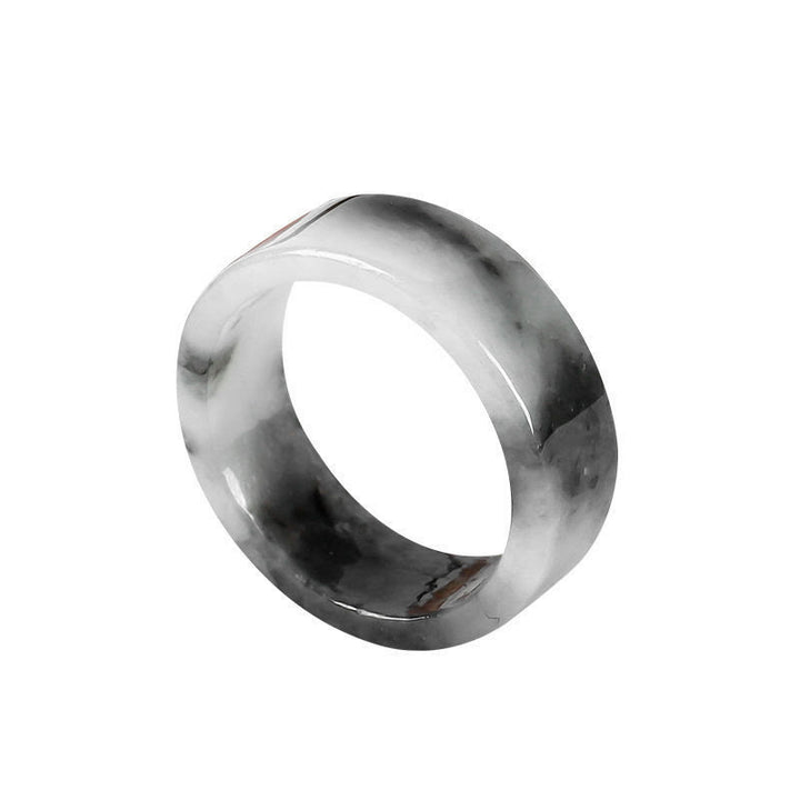 Buddha Stones Pierścień szczęścia z jadeitu - image 9