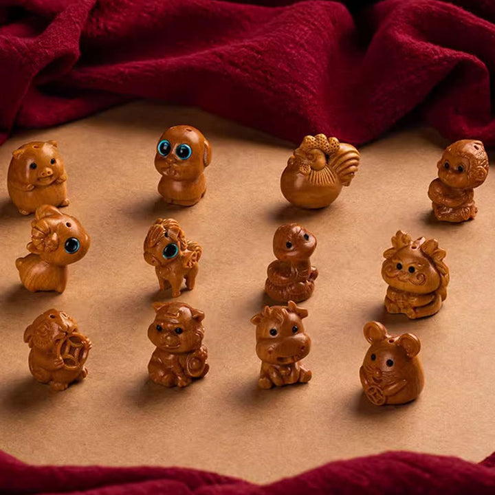 Buddha Stones Rok Konia, Czerwony Sandałowiec, Gwiazda Księżyc, Brelok z Błogosławieństwem Nasiona Bodhi - image 53