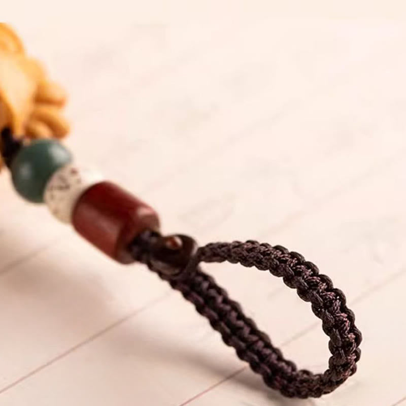 Buddha Stones Rok Konia, Czerwony Sandałowiec, Gwiazda Księżyc, Brelok z Błogosławieństwem Nasiona Bodhi - image 28