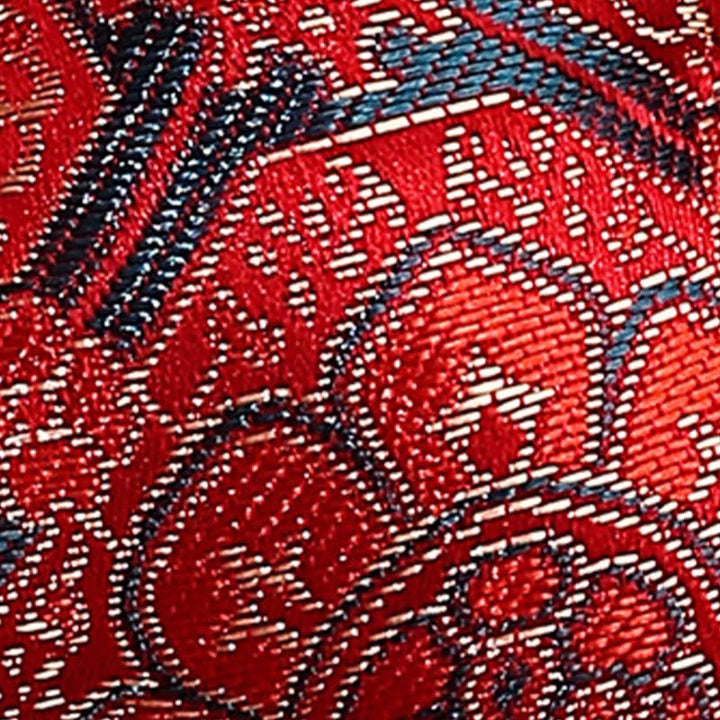 Buddha Stones Rok Konia, haftowana, czerwona, sznurkowa ozdoba szczęścia - image 1