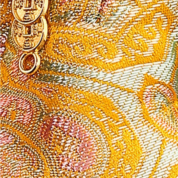 Buddha Stones Rok Konia, haftowana, czerwona, sznurkowa ozdoba szczęścia - image 4