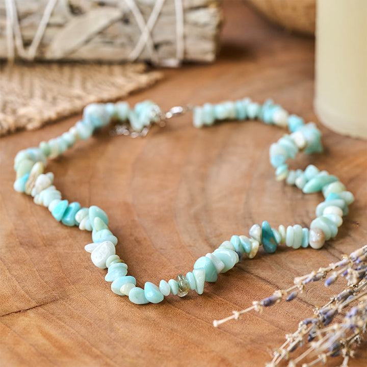 Naszyjnik z naturalnego kryształu Buddha Stones przynoszący szczęście - image 4