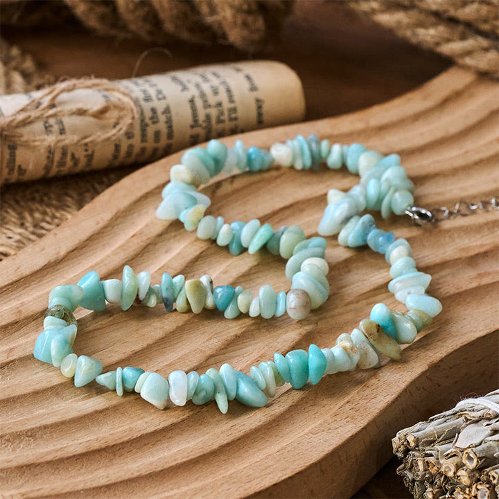 Naszyjnik z naturalnego kryształu Buddha Stones przynoszący szczęście - image 5