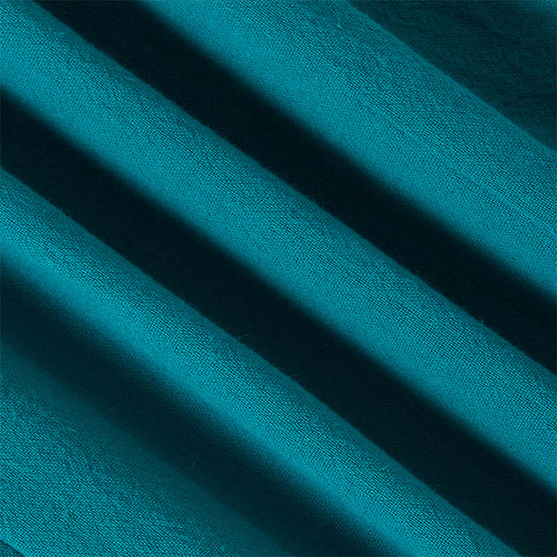 Spodnie damskie z szerokimi nogawkami i kieszeniami w gładkie, boho paski z motywem Buddha Stones - image 4