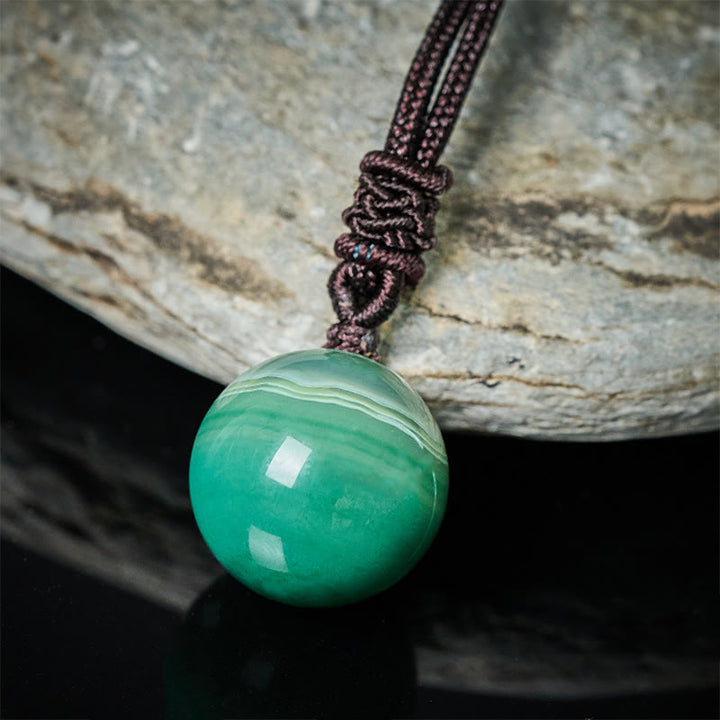Buddha Stones Naszyjnik z ametystem, żółtym agatem, różnokolorowym kryształem agatu i lazurytem, ​​wisiorem z balansem i lapis lazuli - image 8