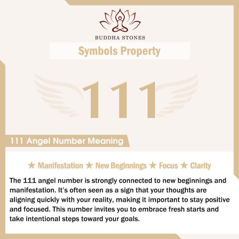 Buddha Stones 111 Anioł Numer Naturalny Czerwony Jaspis Pozytywny Brelok Wiszący Dekoracja - image 1