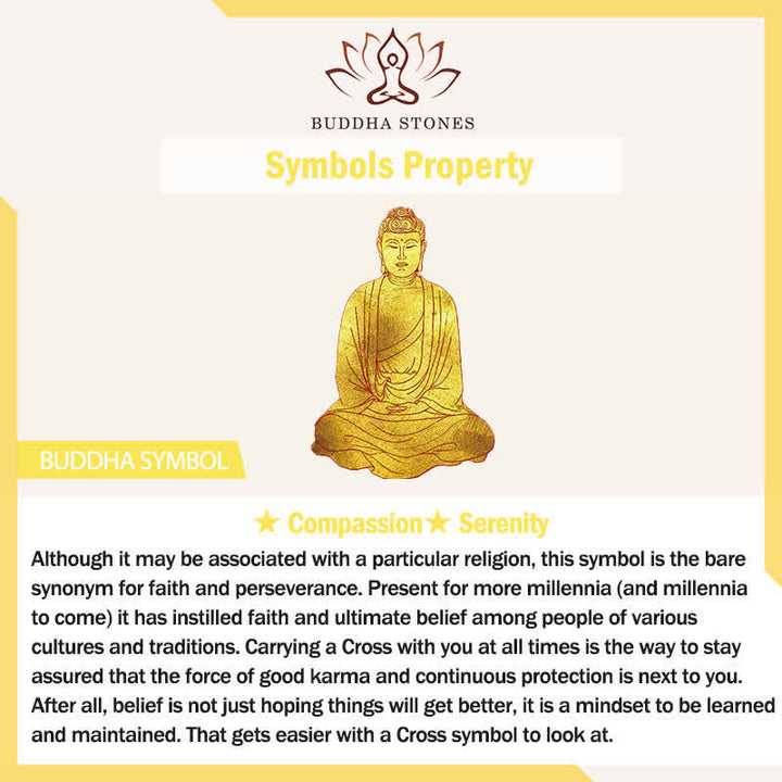 Buddha Stones Tybetański naszyjnik ochronny z kamieniami Mani w kształcie bezkształtnego Buddy ze stali tytanowej z wielokolorowymi koralikami - image 7