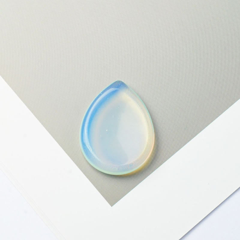 Buddha Stones Kryształowa dekoracja z kamieniem ochronnym w kształcie łezki 34*26*7,8 cm - Naturalny opal (kolor może się różnić) - 34*26*7,8 mm - image 5