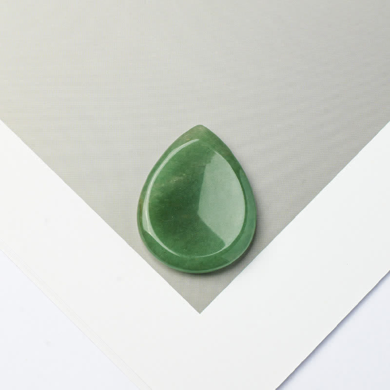 Buddha Stones Kryształowa dekoracja z kamieniem ochronnym w kształcie łezki 34*26*7,8 cm - Naturalny zielony awenturyn (kolor może się różnić) - 34*26*7,8 mm - image 24