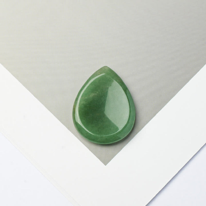 Buddha Stones Kryształowa dekoracja z kamieniem ochronnym w kształcie łezki 34*26*7,8 cm - Naturalny zielony awenturyn (kolor może się różnić) - 34*26*7,8 mm - image 24