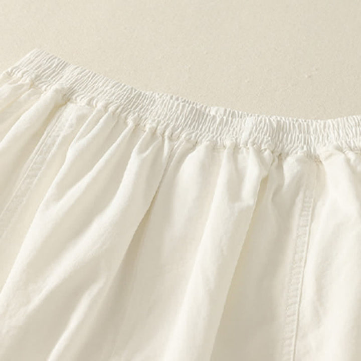 Buddha Stones Letnie, swobodne, elastyczne spodnie damskie ze zwężanymi nogawkami i kieszeniami - image 12