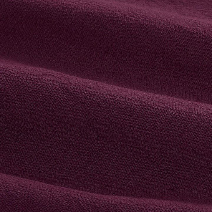 Buddha Stones Letnie, minimalistyczne, męskie kimono z krótkim rękawem i dekoltem w serek, zapinane na guziki i żabki - image 11