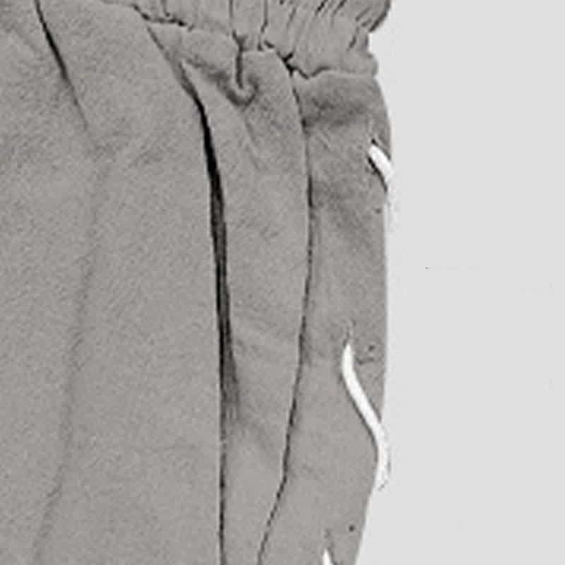 Buddha Stones Letnie, swobodne, męskie szorty bermudy ze ściągaczem i rozcięciem z boku, proste nogawki, kieszenie - image 40