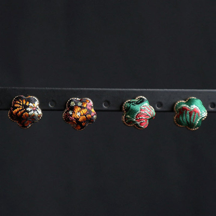 Buddha Stones Kolczyki Song Brocade Flower Balance - image 4