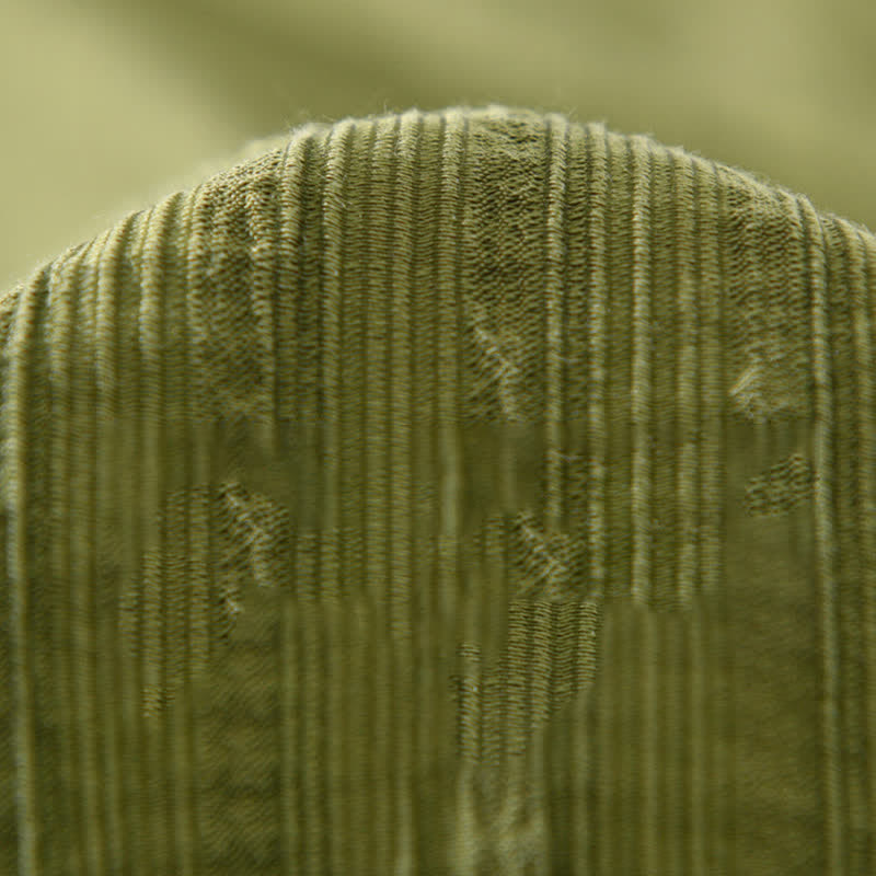 Buddha Stones Letnie, swobodne, minimalistyczne koszule męskie zapinane na guziki - image 8