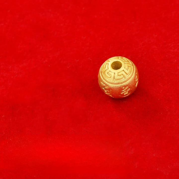 Buddha Stones Bransoletka mądrości Om Mani Padme Hum z białej plecionej liny - image 10