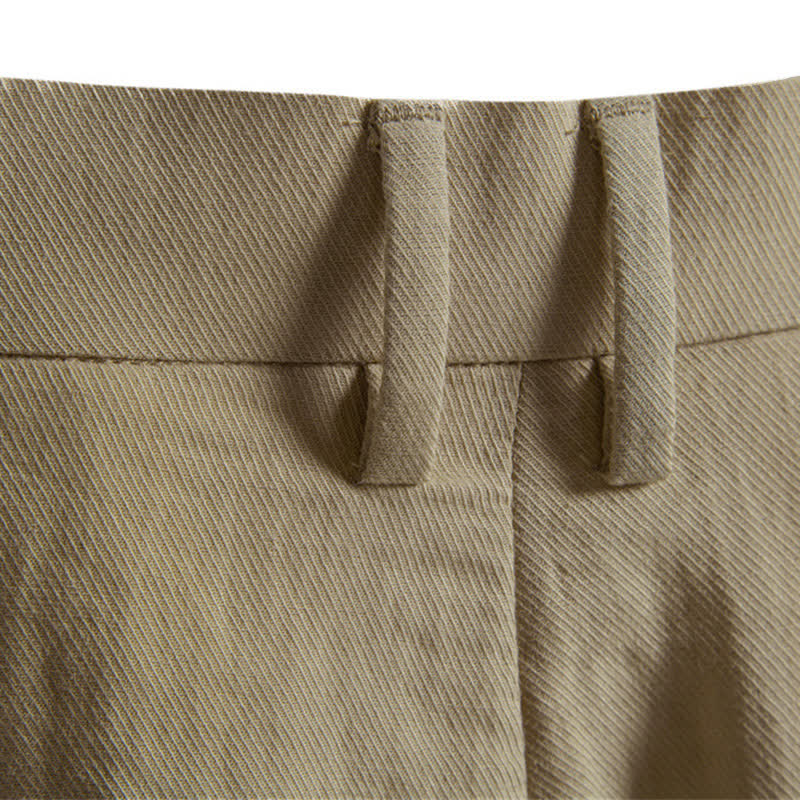 Męskie szorty bermudy z kieszeniami Buddha Stones Summer Casual Classic z zamkiem błyskawicznym i guzikami - image 10