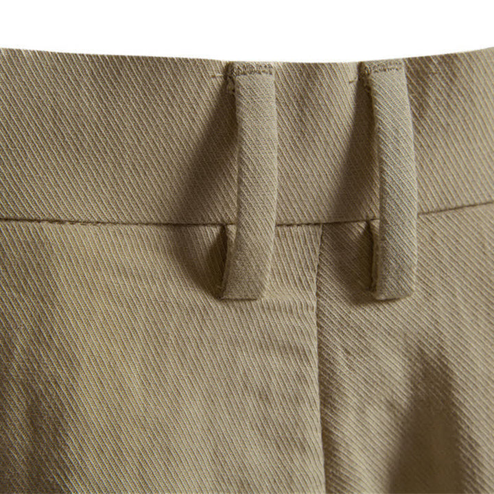 Męskie szorty bermudy z kieszeniami Buddha Stones Summer Casual Classic z zamkiem błyskawicznym i guzikami - image 10